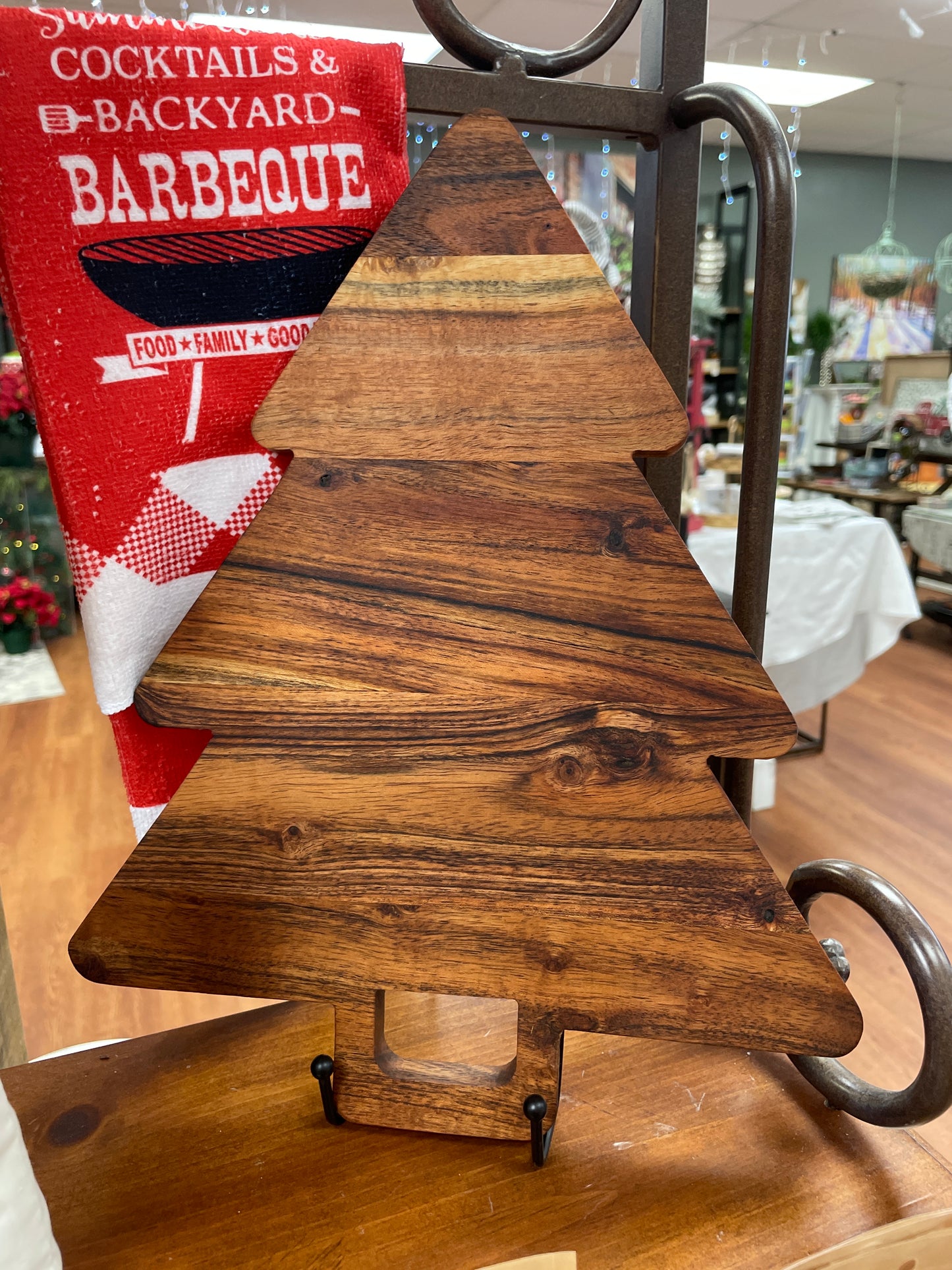 Tree Shaped Cutting Board/Server