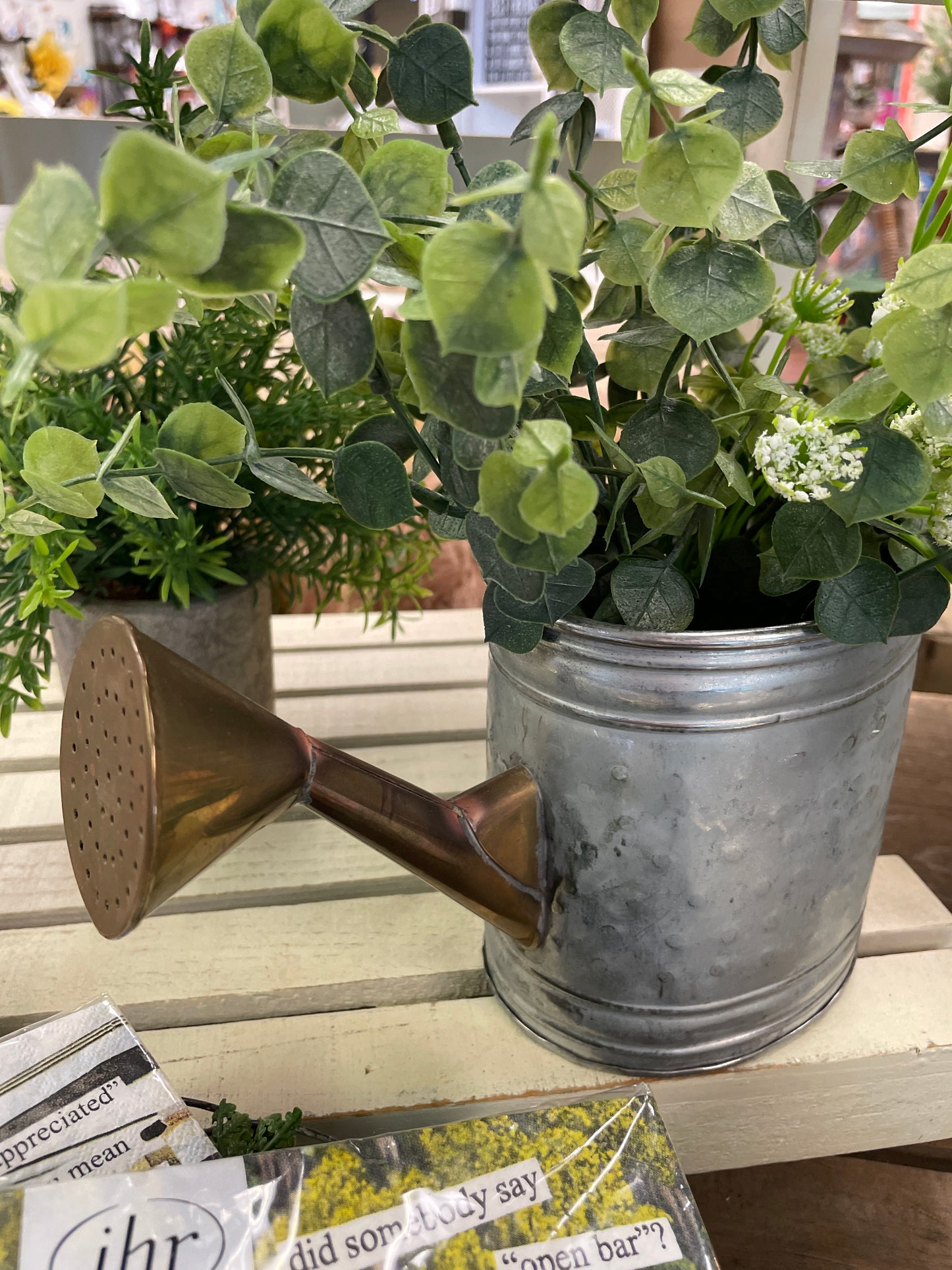 Galvanized Watering Can