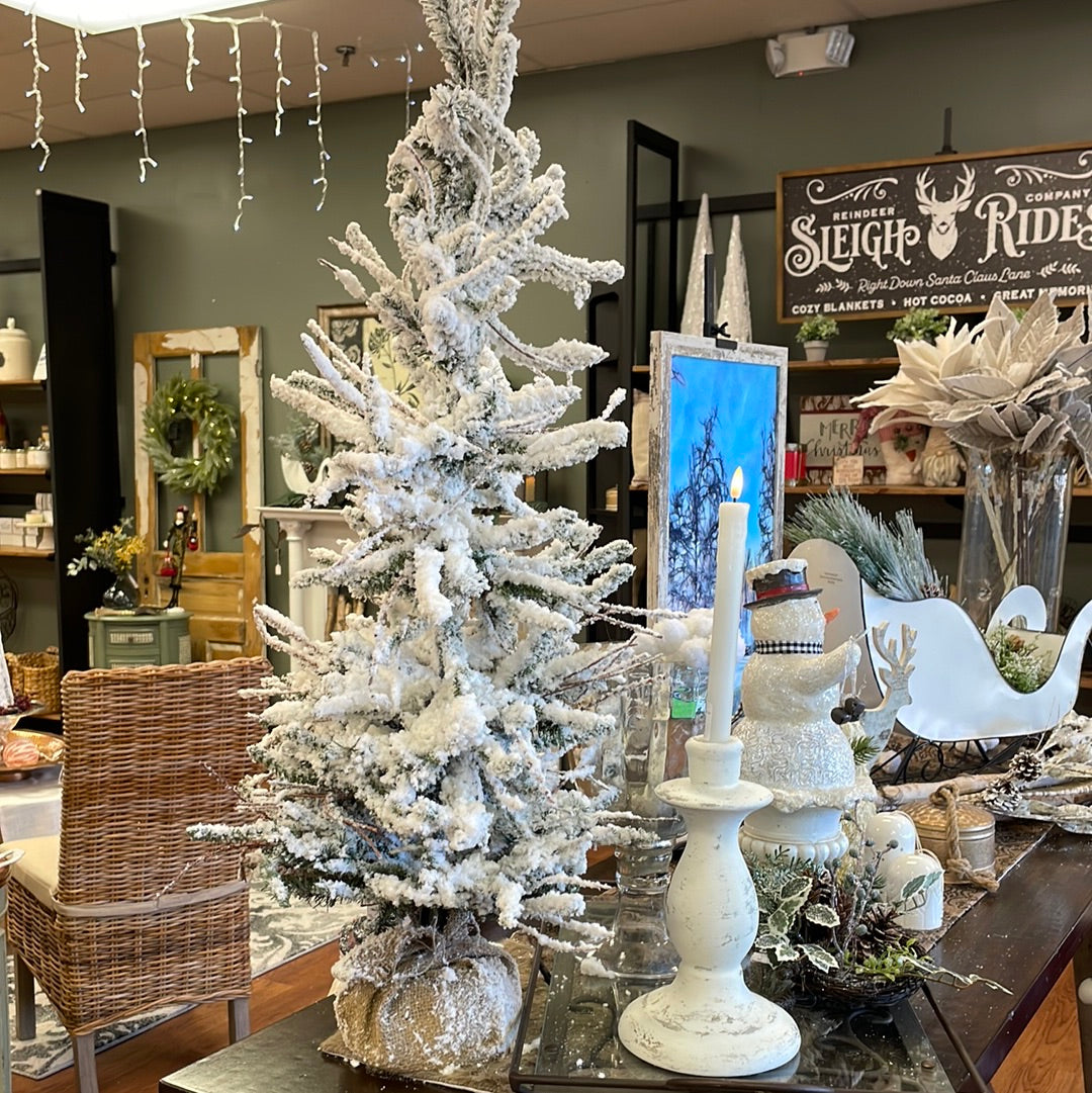 3 ft Snowy Pine Tree