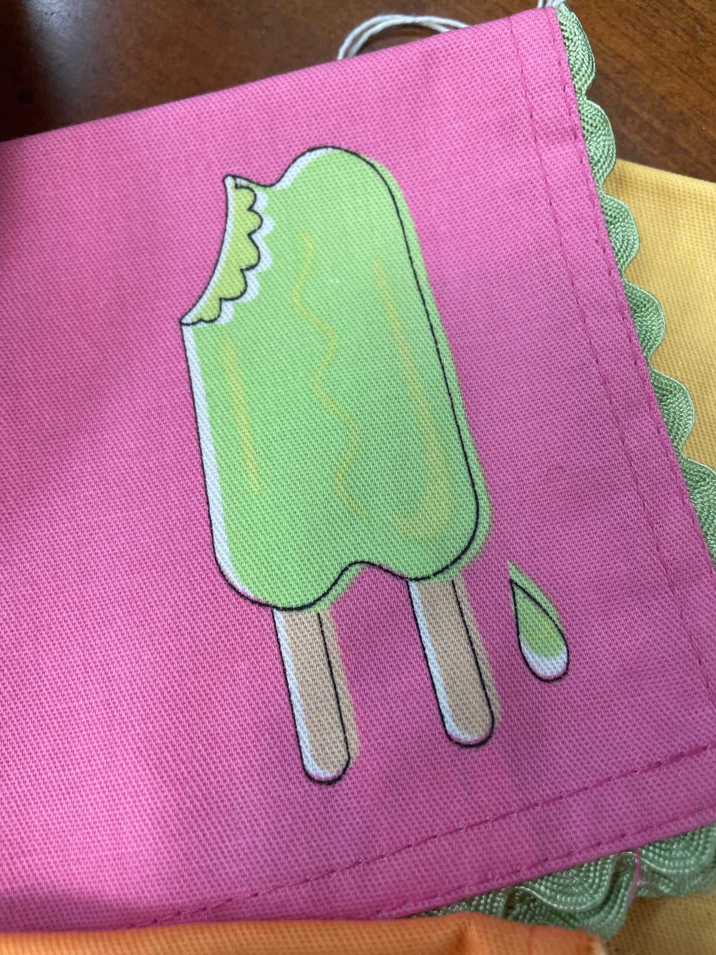 Ice Cream Fabric Napkins