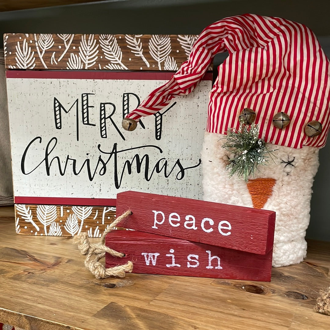 Merry Christmas WORD Square