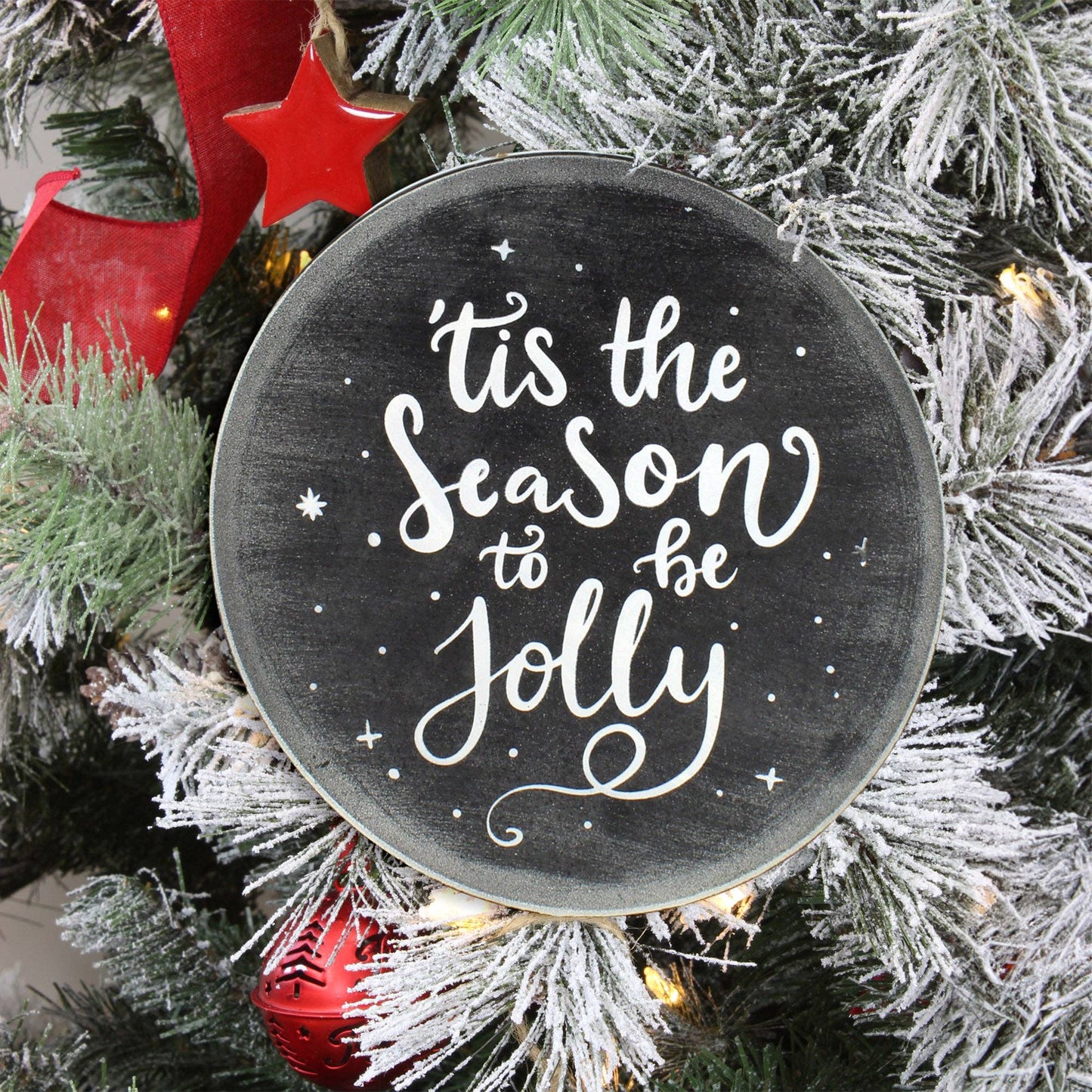 Chalkboard Sign Snowflake