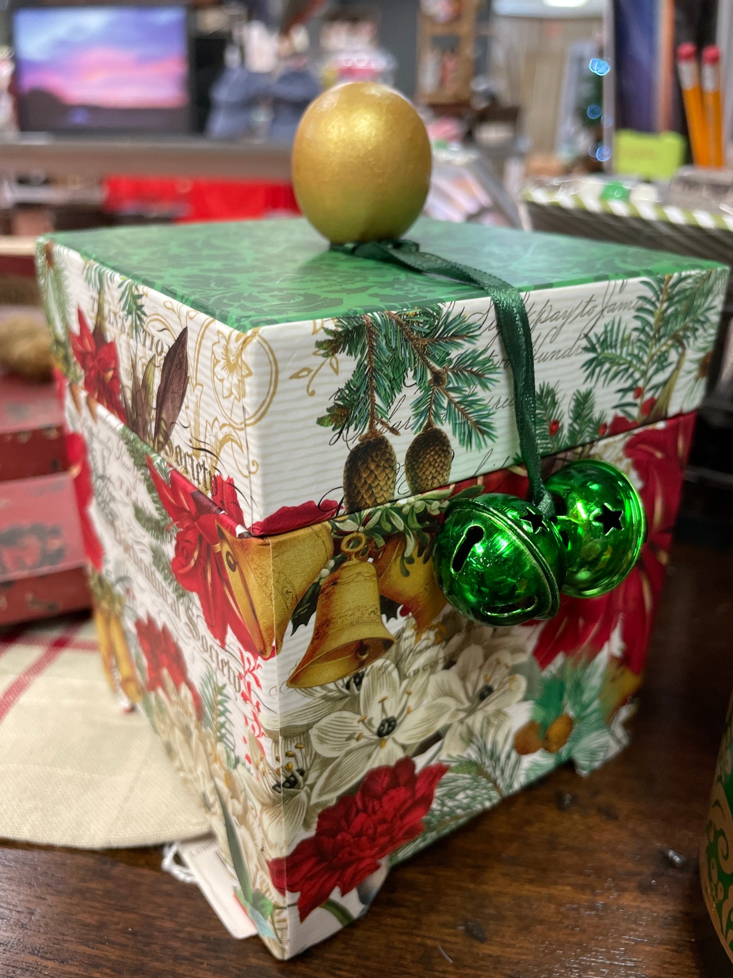 Joyous Christmas Candle - Gift Box