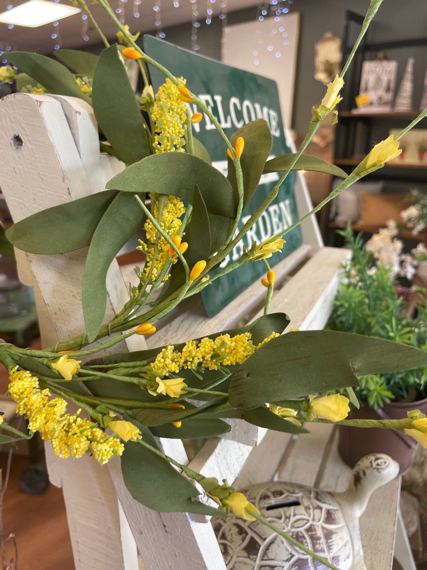 Yellow Mini Wreath