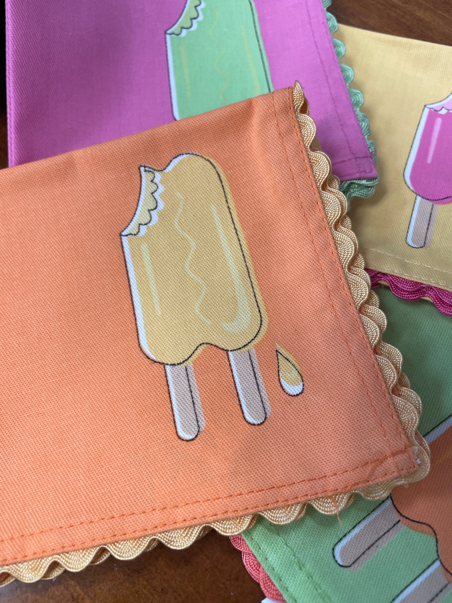 Ice Cream Fabric Napkins
