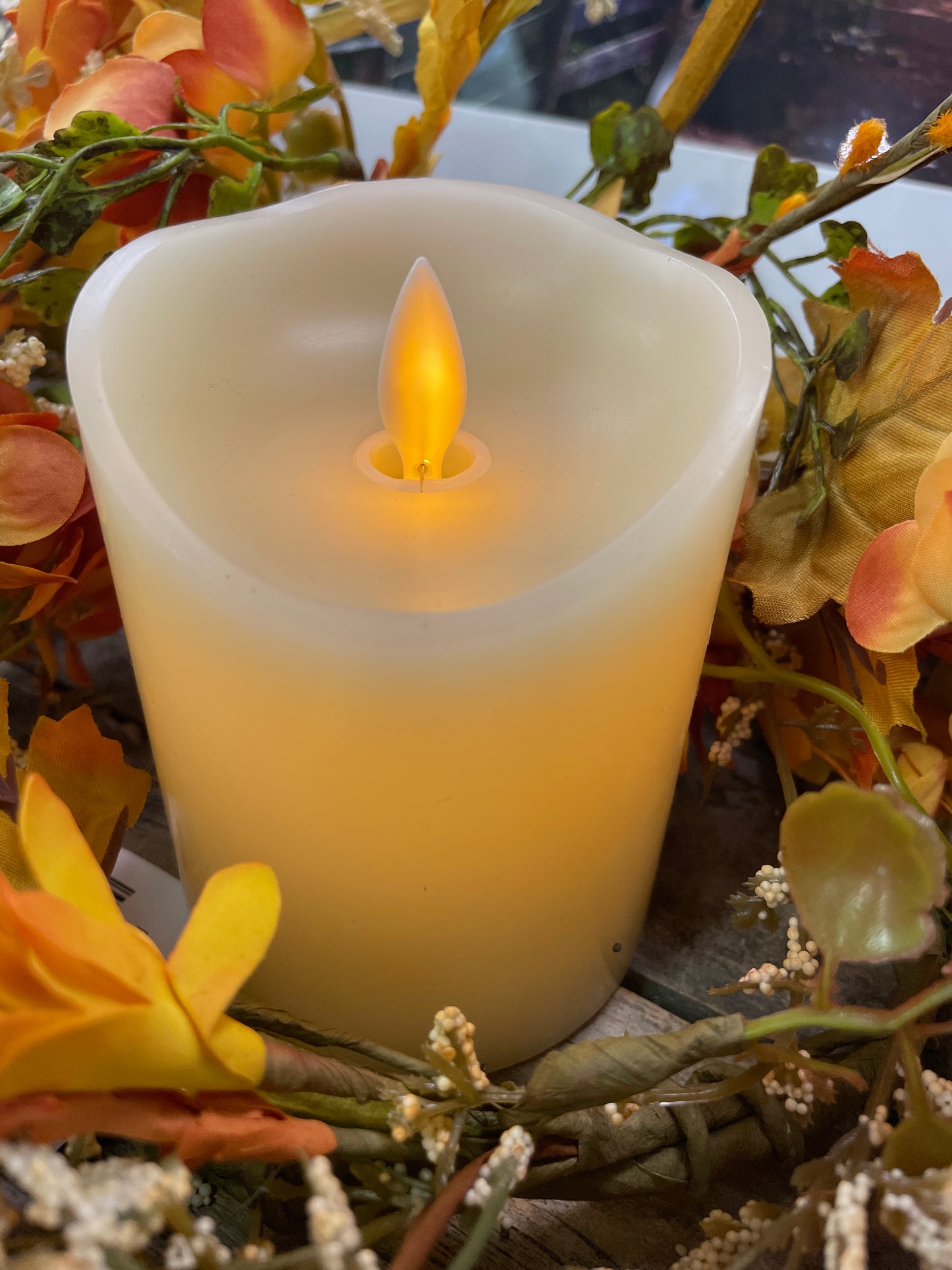 4" Moving Flame LED Candle