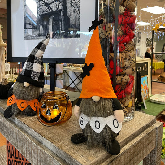 Jack O Lantern Glass Votive Holder