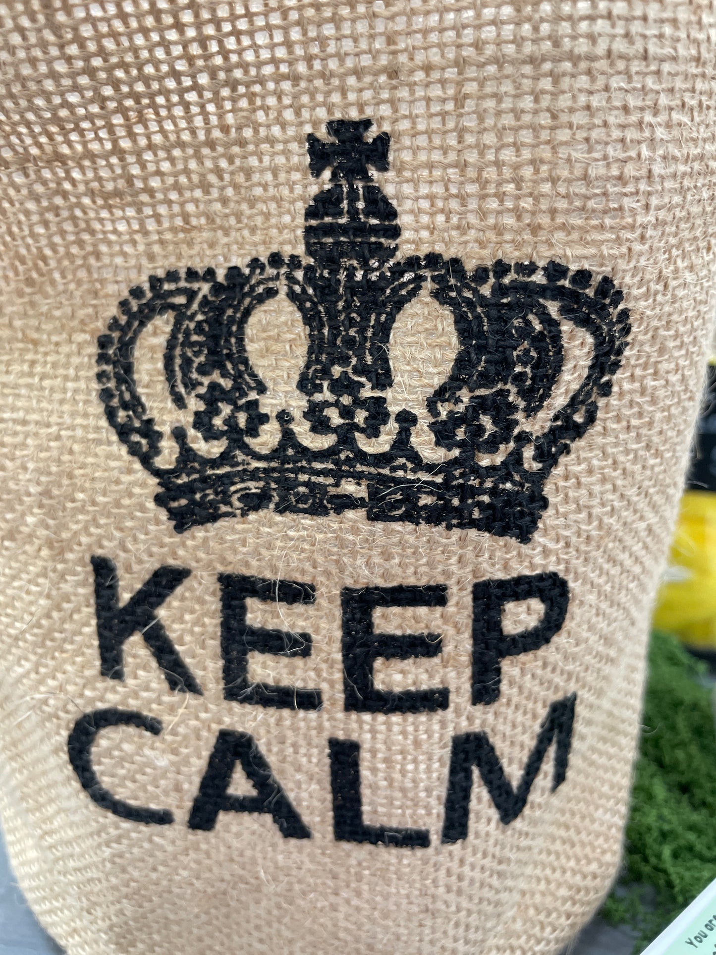 Keep Calm Collapsible Bag