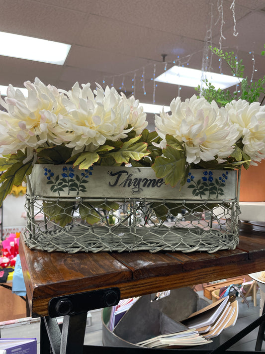 Thyme Wire Basket