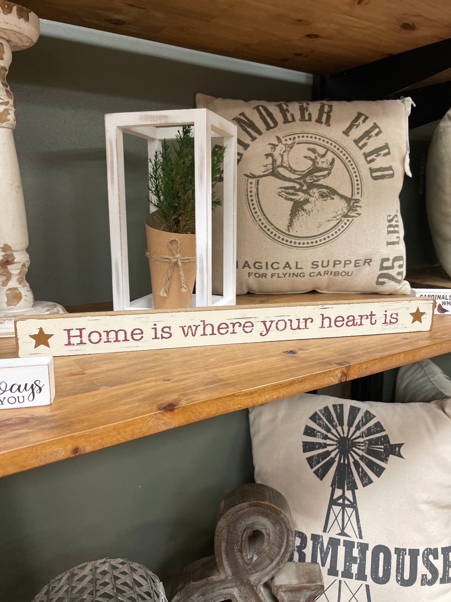 Home is Where the Heart Is word block