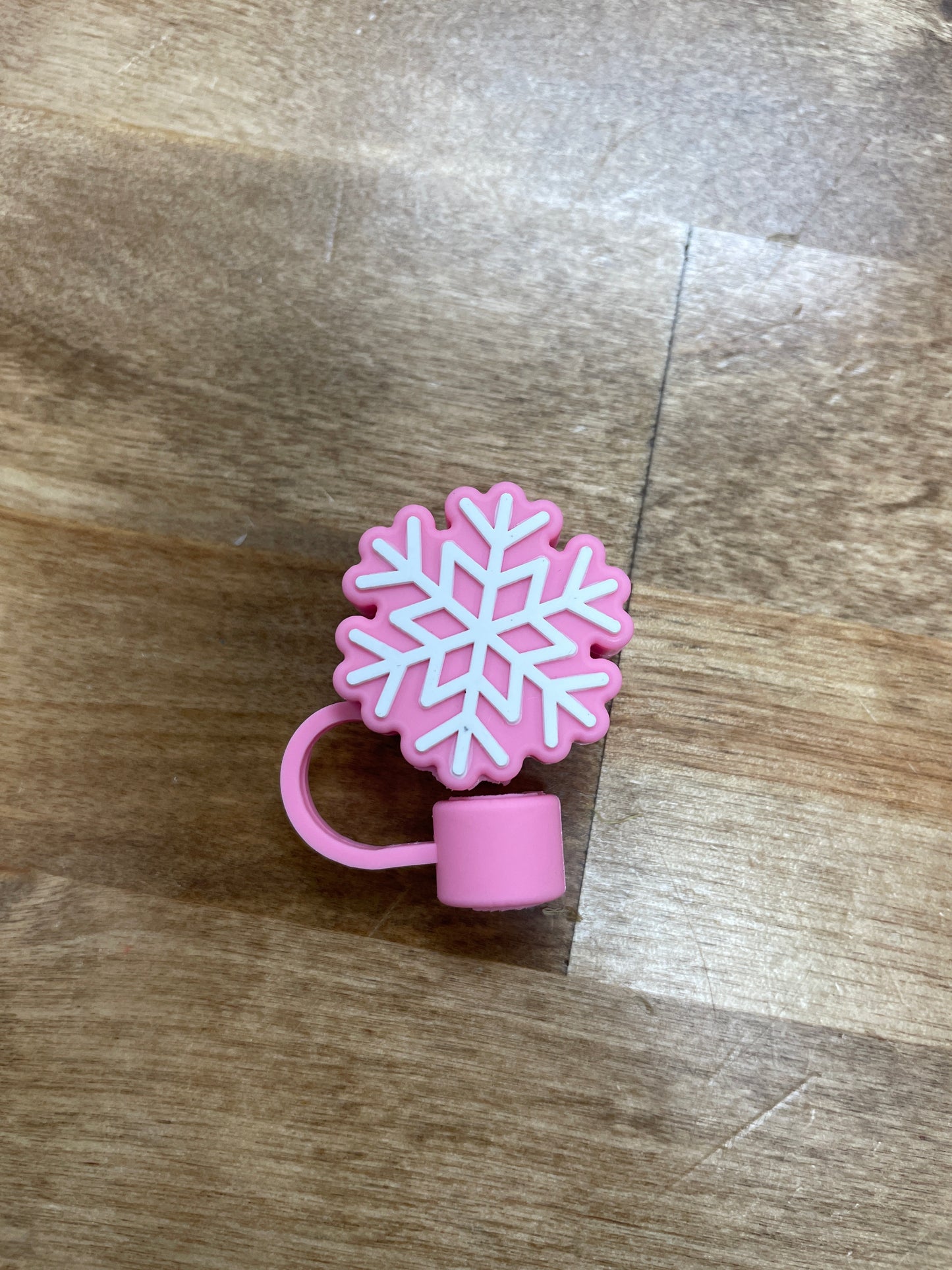 Snowflake Straw covers