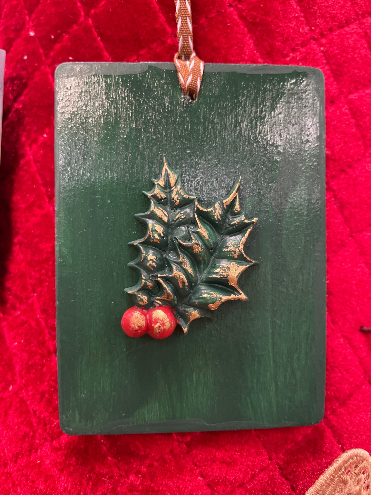Tree Ornament w/Beads