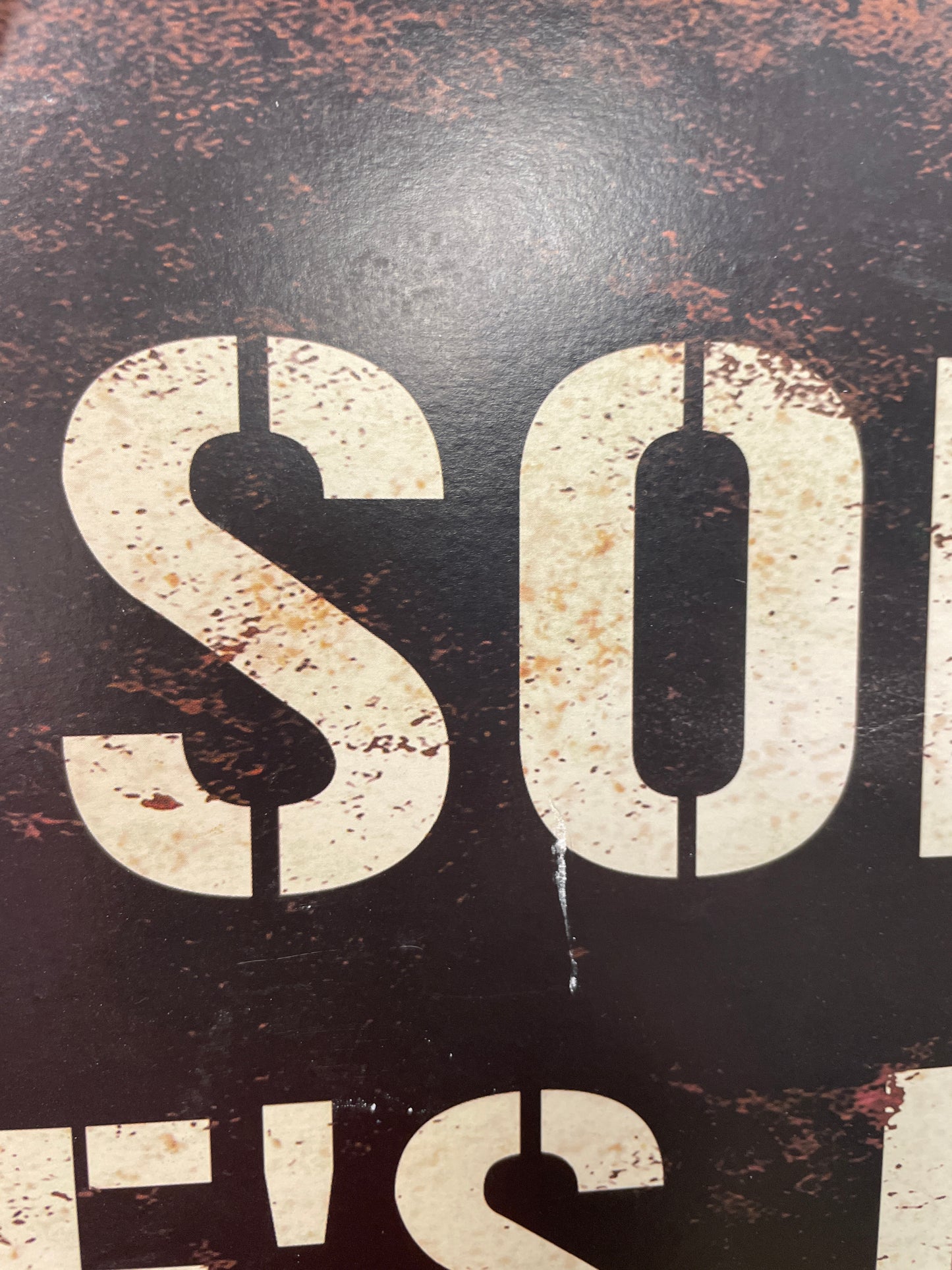 Metal Laundry Sign