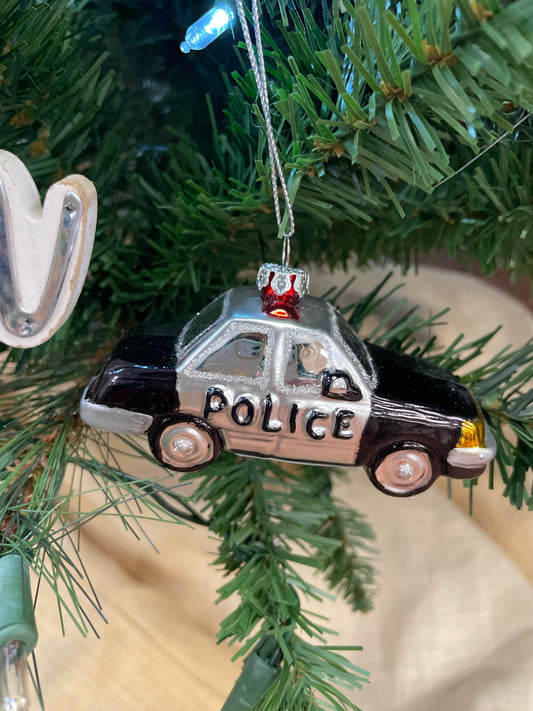 Police Car Ornament