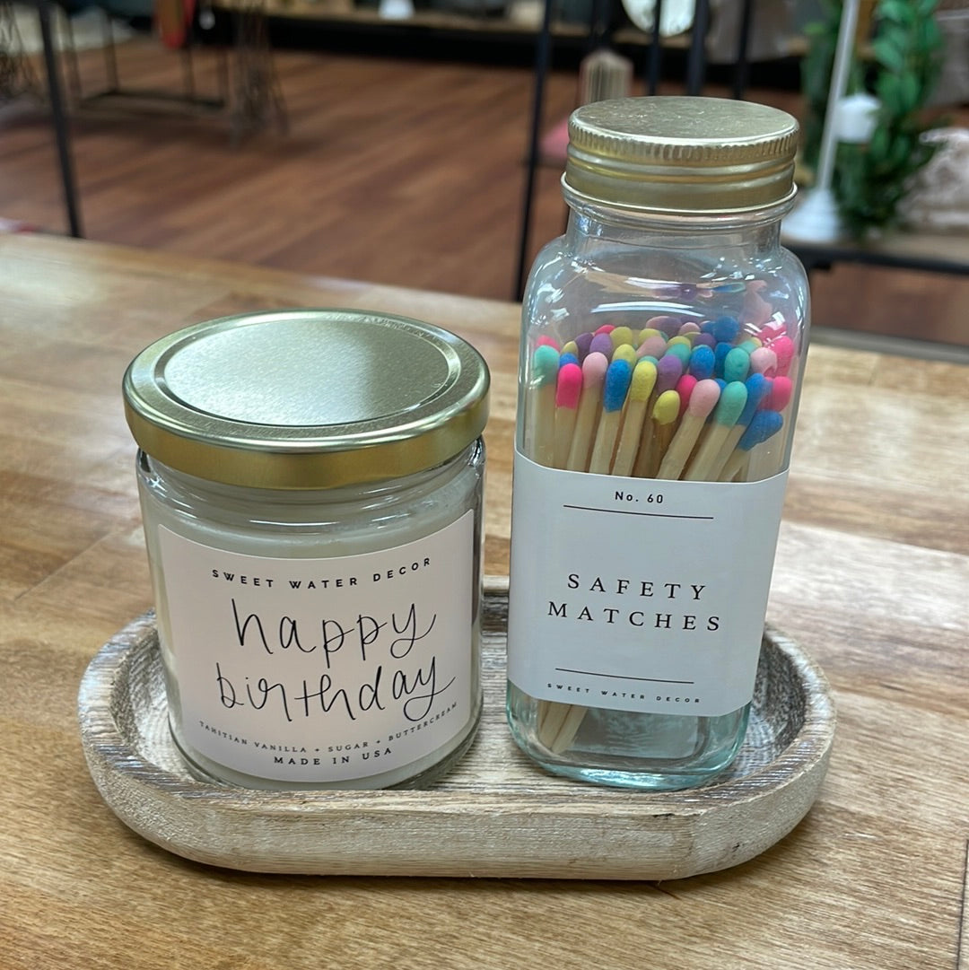 Happy Birthday Soy Candle - 9 oz