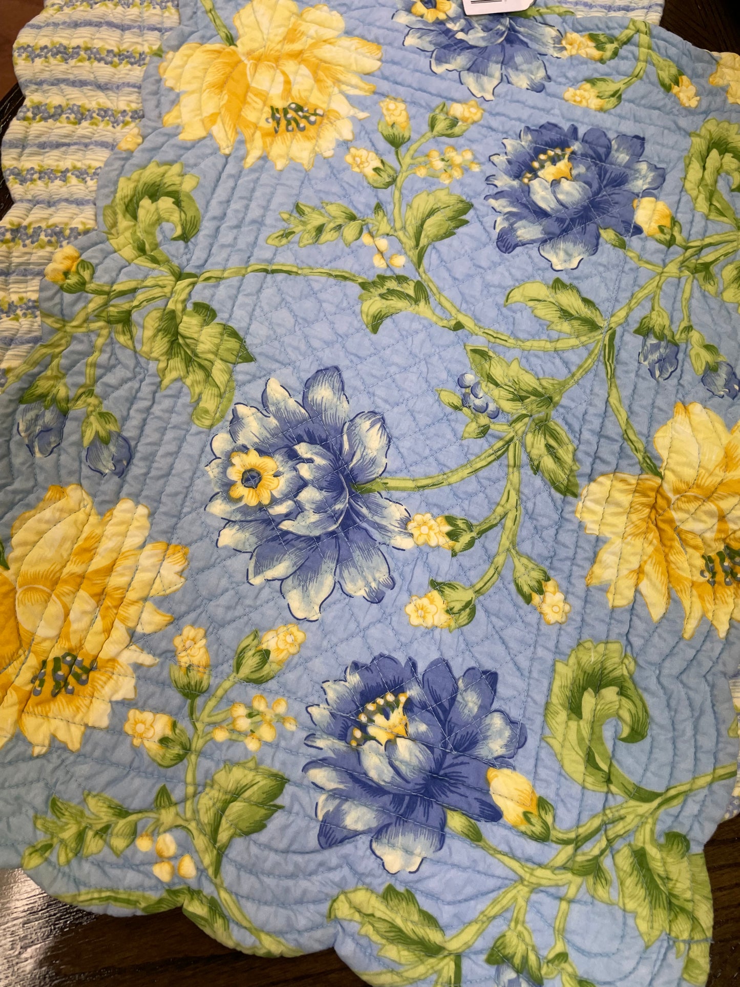 Round Quilted Placemats