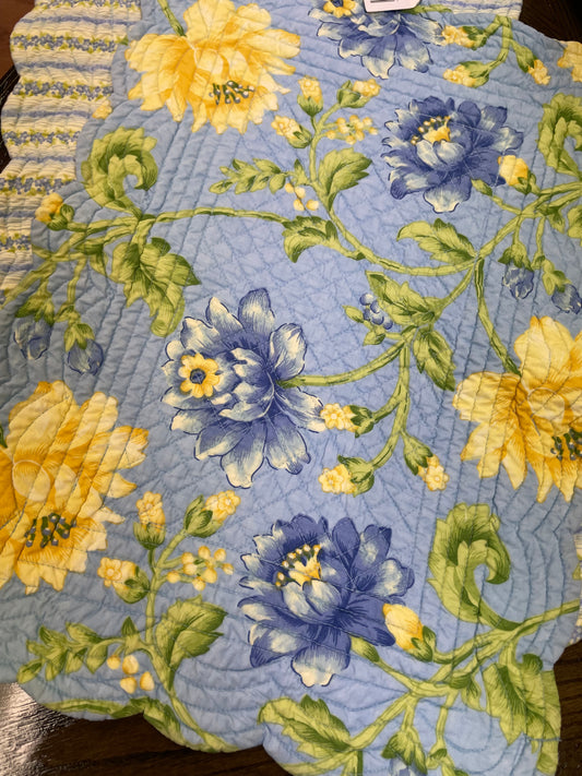 Round Quilted Placemats