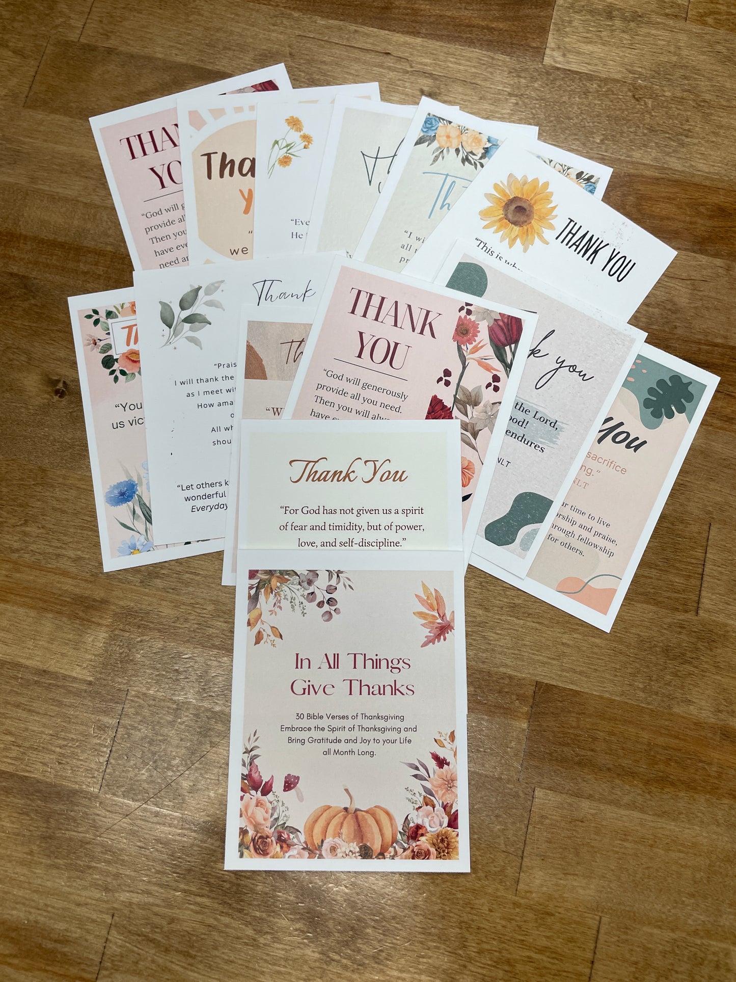 In All Things Give Thanks