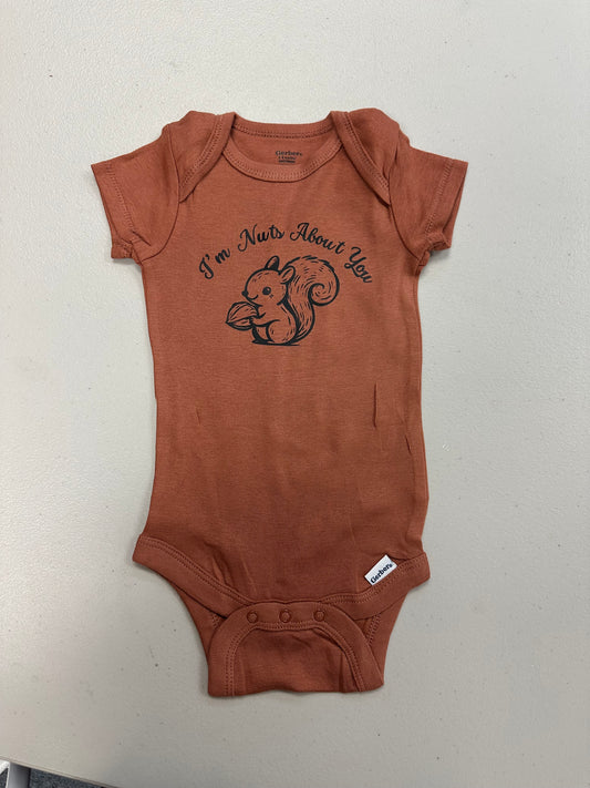 Nuts about you Onesie