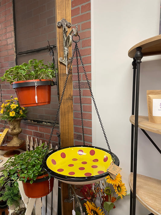 Hanging Ceramic Bird Baths