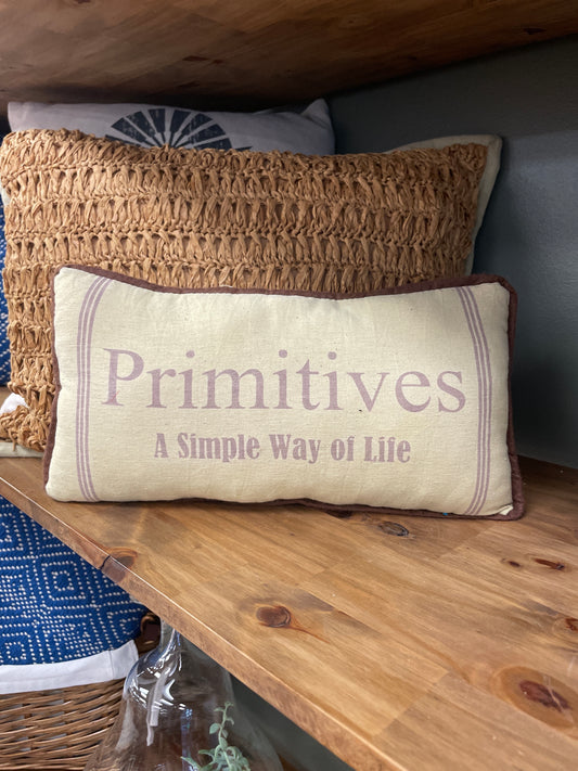 Primitives Pillow