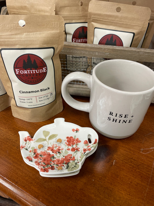 Floral Tea Bag Holder - Daisy