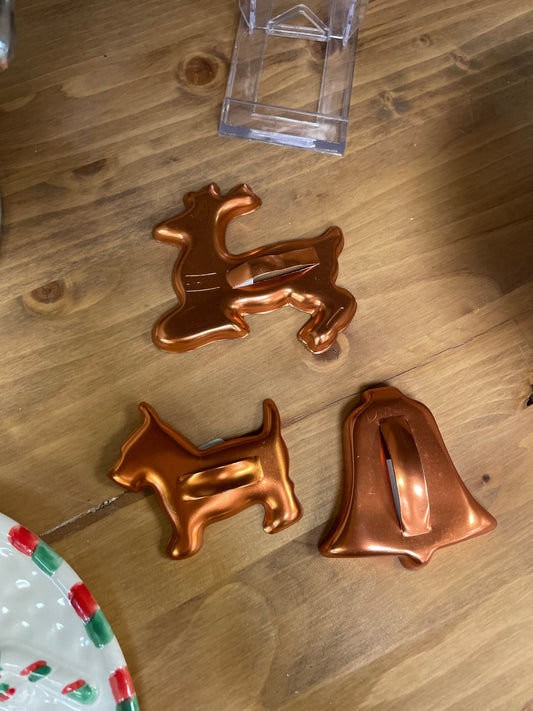 Copper Cookie Cutters