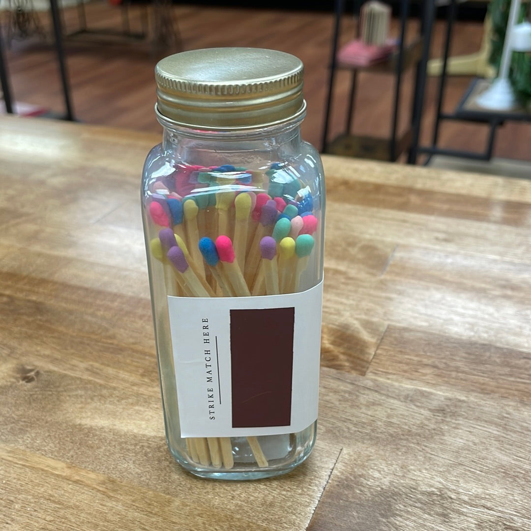 Multicolored Rainbow Safety Matches