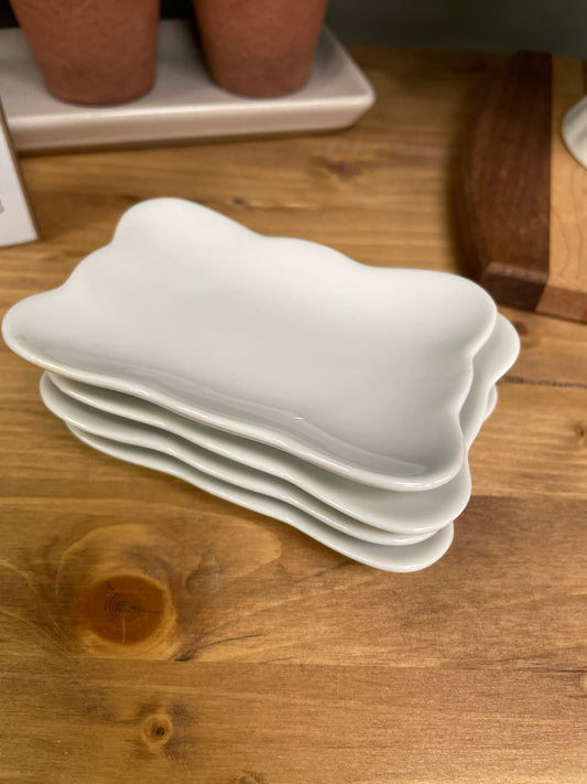 Ceramic Plate - Tea Bag Holder