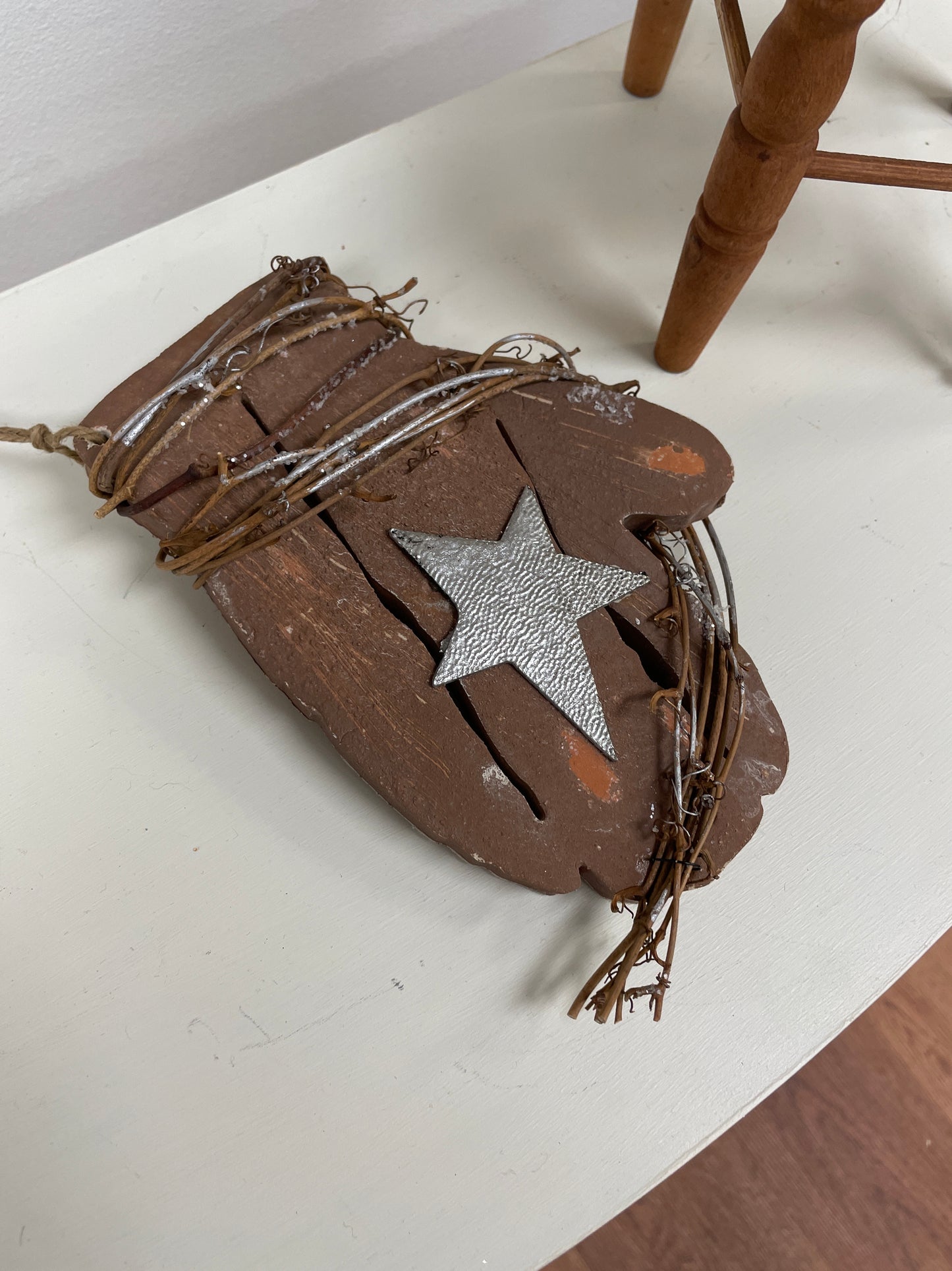 Wooden Primitive Mitten