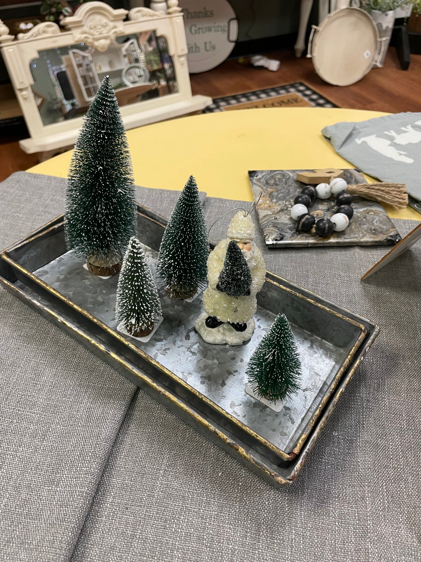 Metal Rec Tray - edging