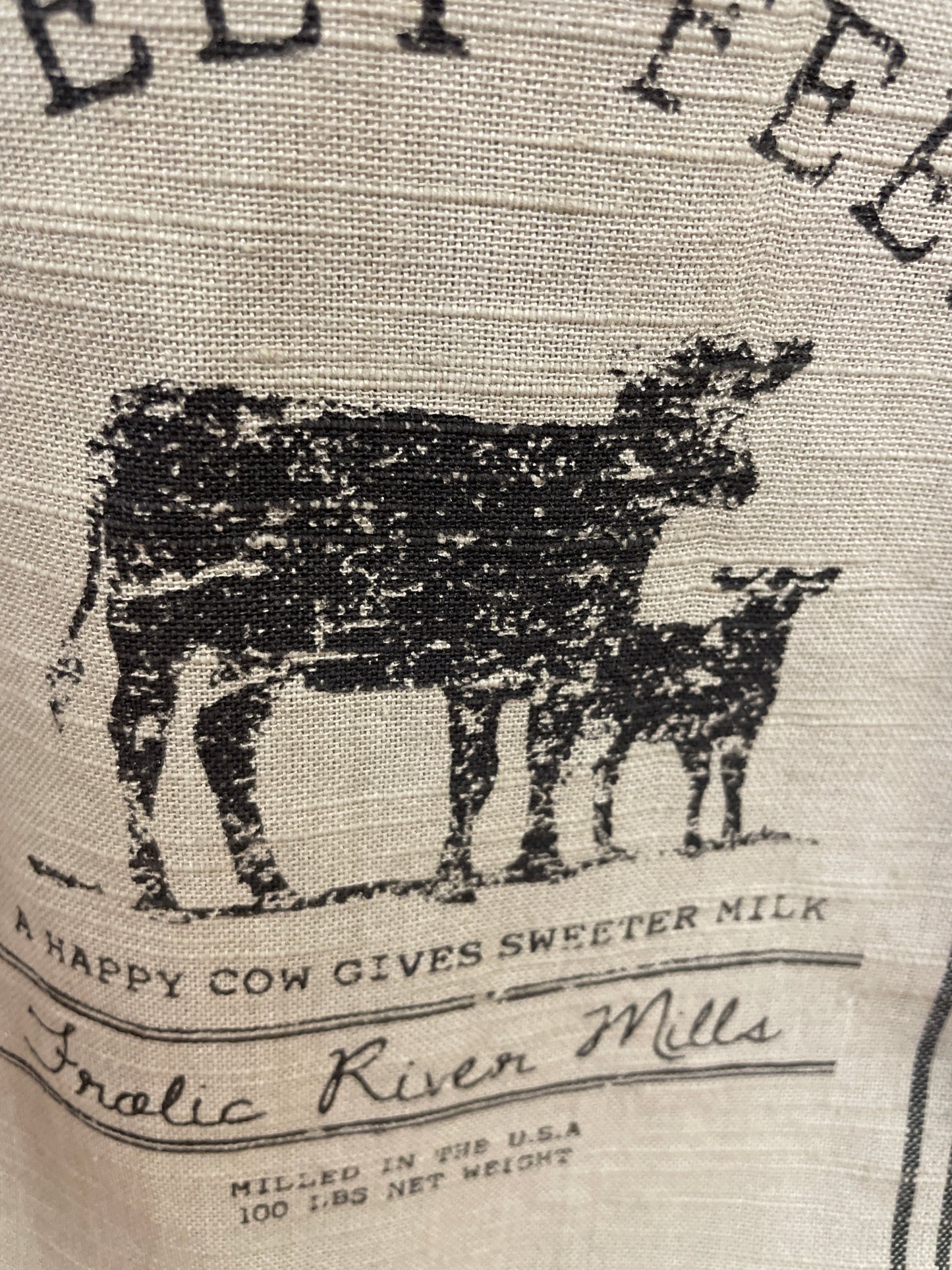Sweet Feed Tea Towel