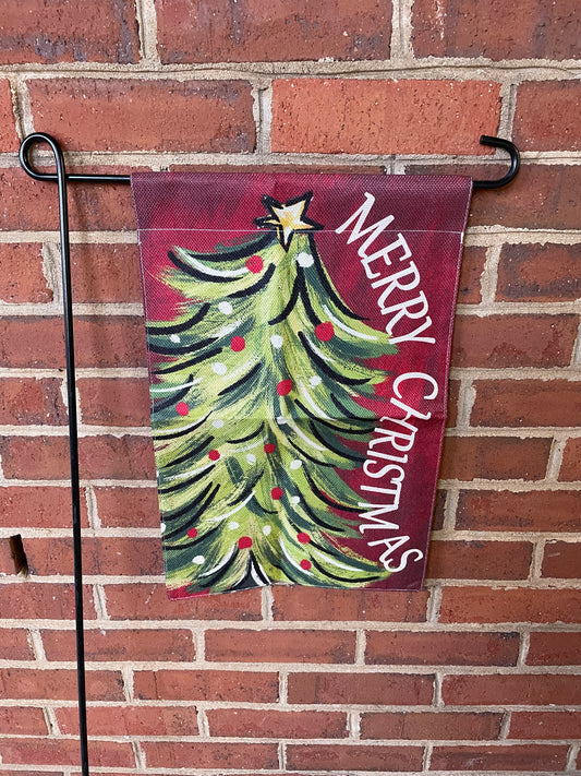 Garden Flag - Merry Christmas