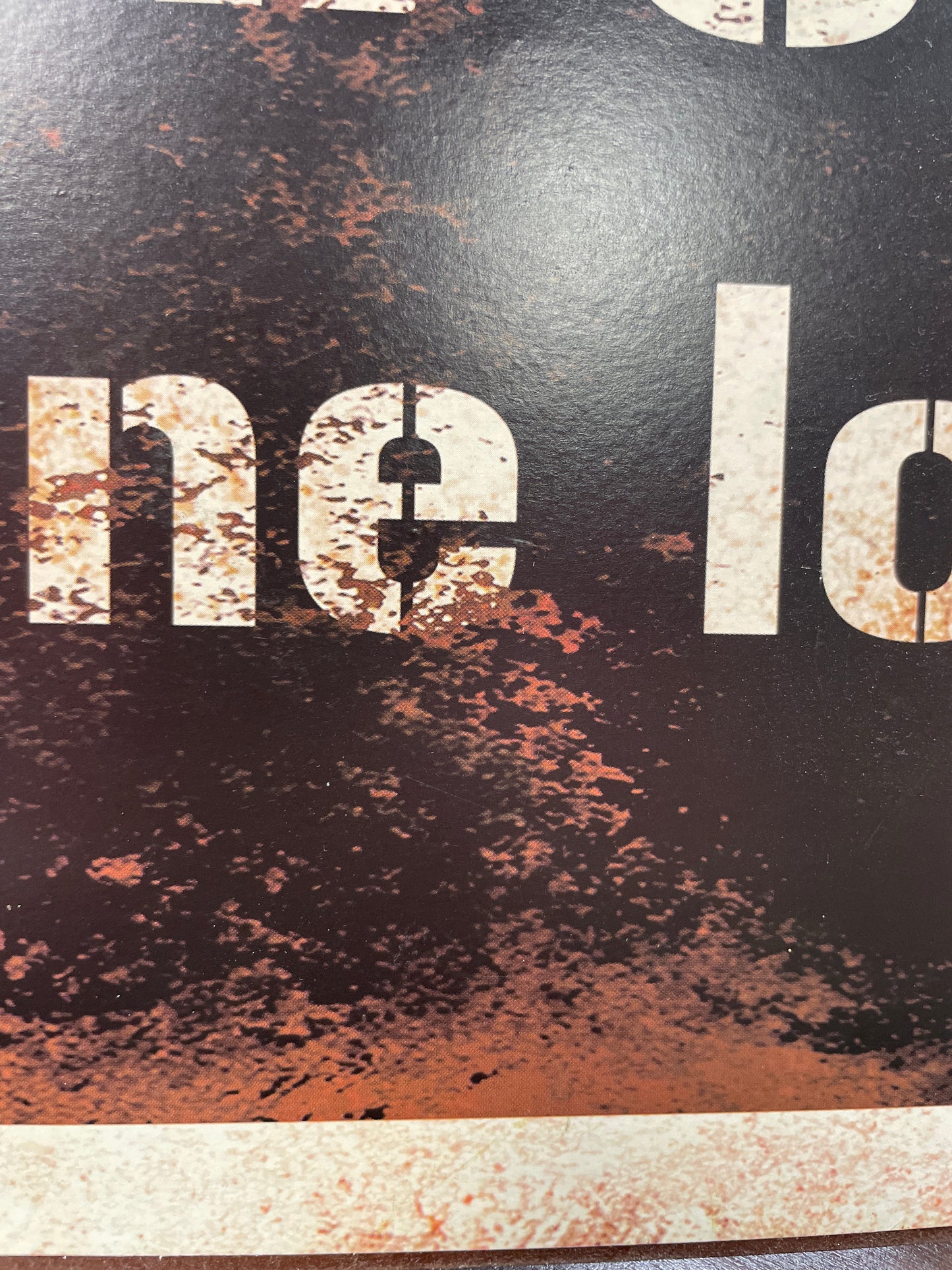 Metal Laundry Sign