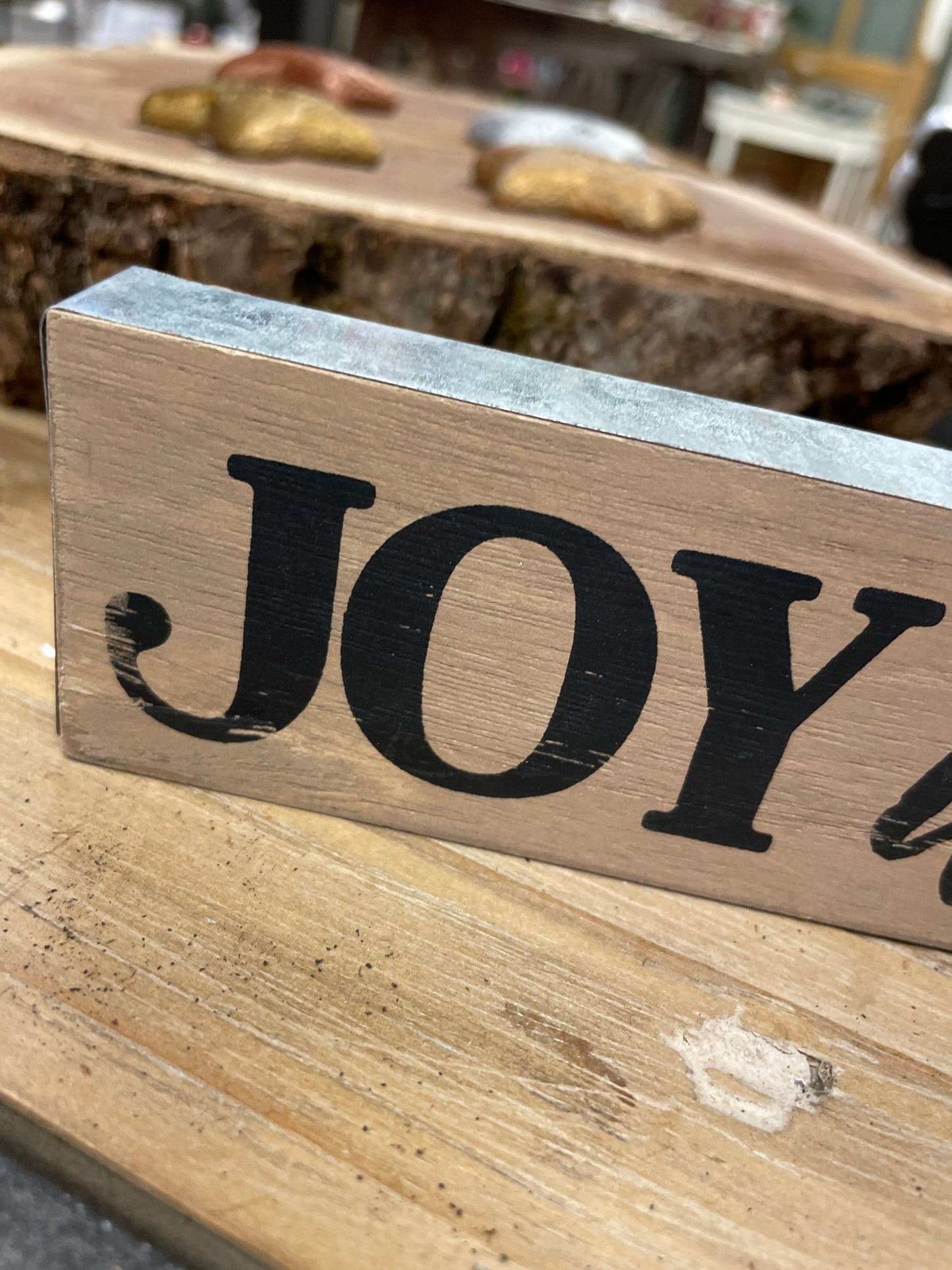 Joy to the World - word block