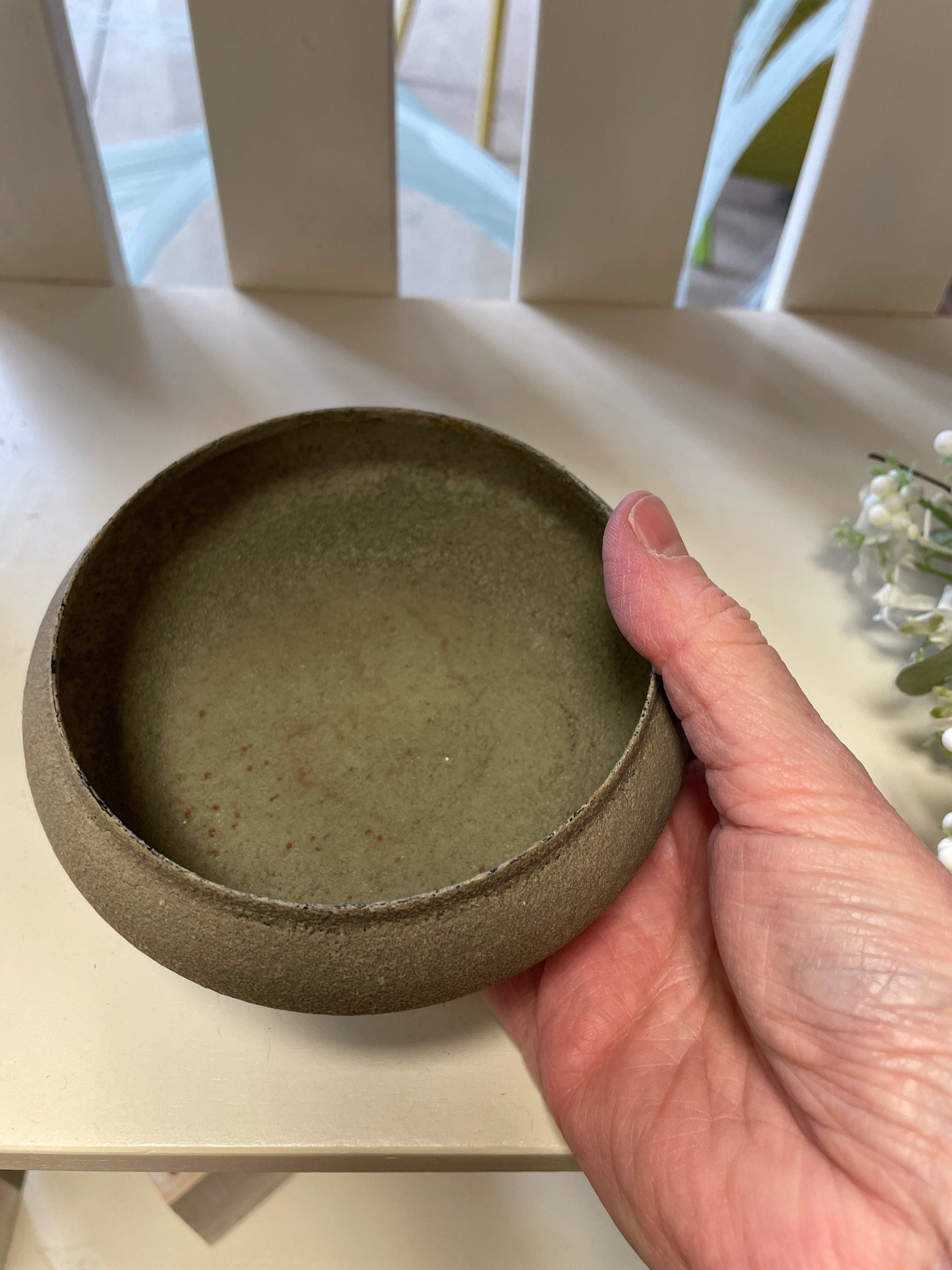 Metal Pot Planter - sm round