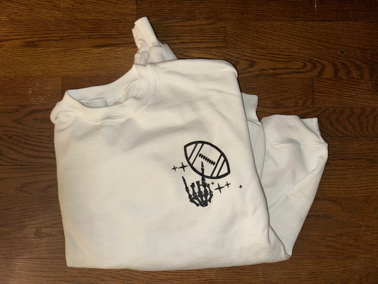 In the bleachers Crew neck