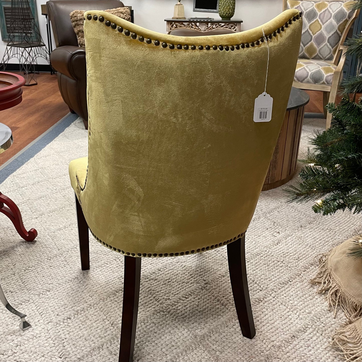 Safavieh Cotton Yellow Chair - Pinheads