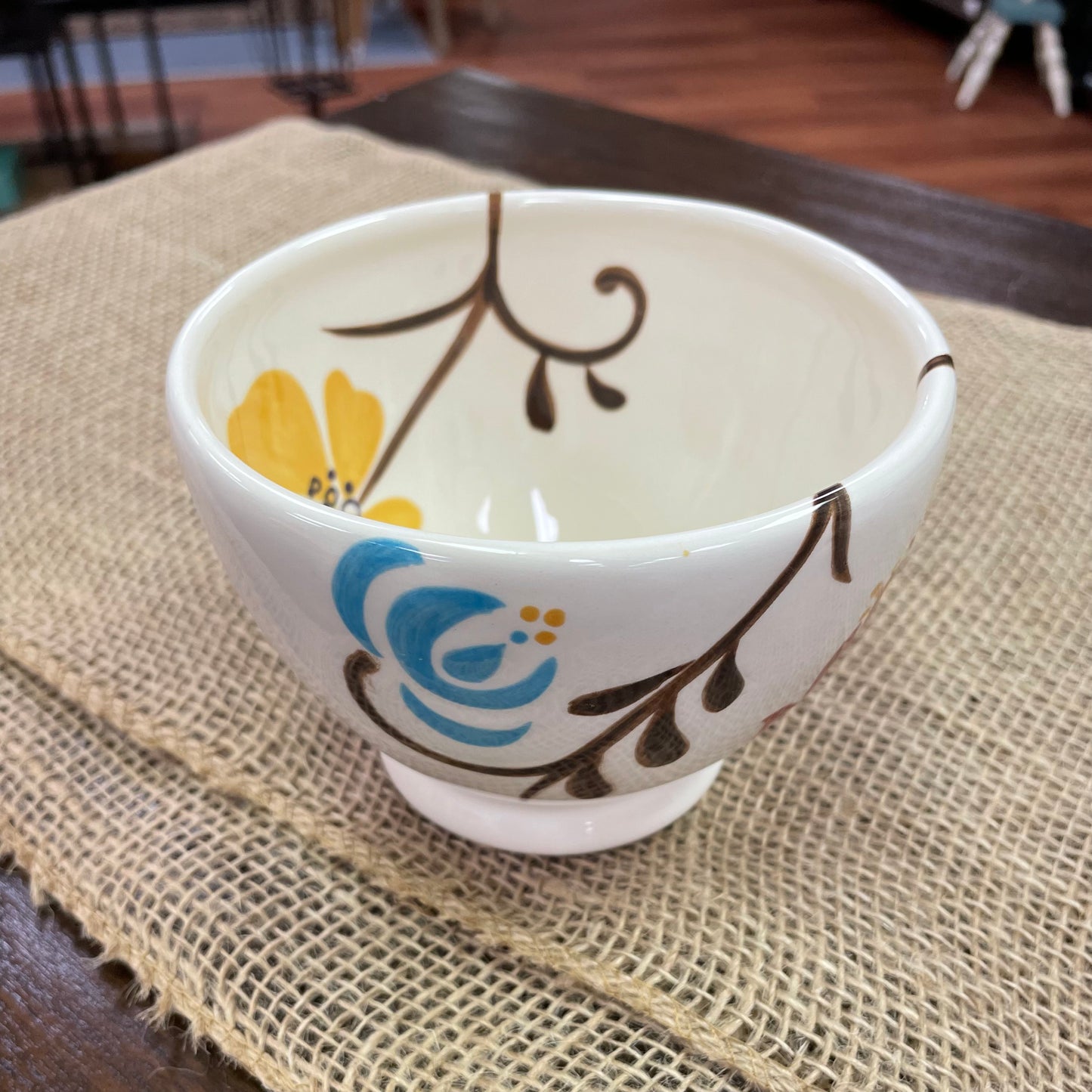 Footed Snack Bowl