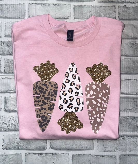 Fancy Carrots short sleeve shirt
