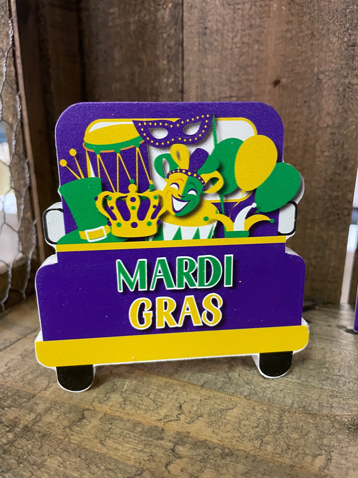 MG Shelf Sitter - Car w/masks