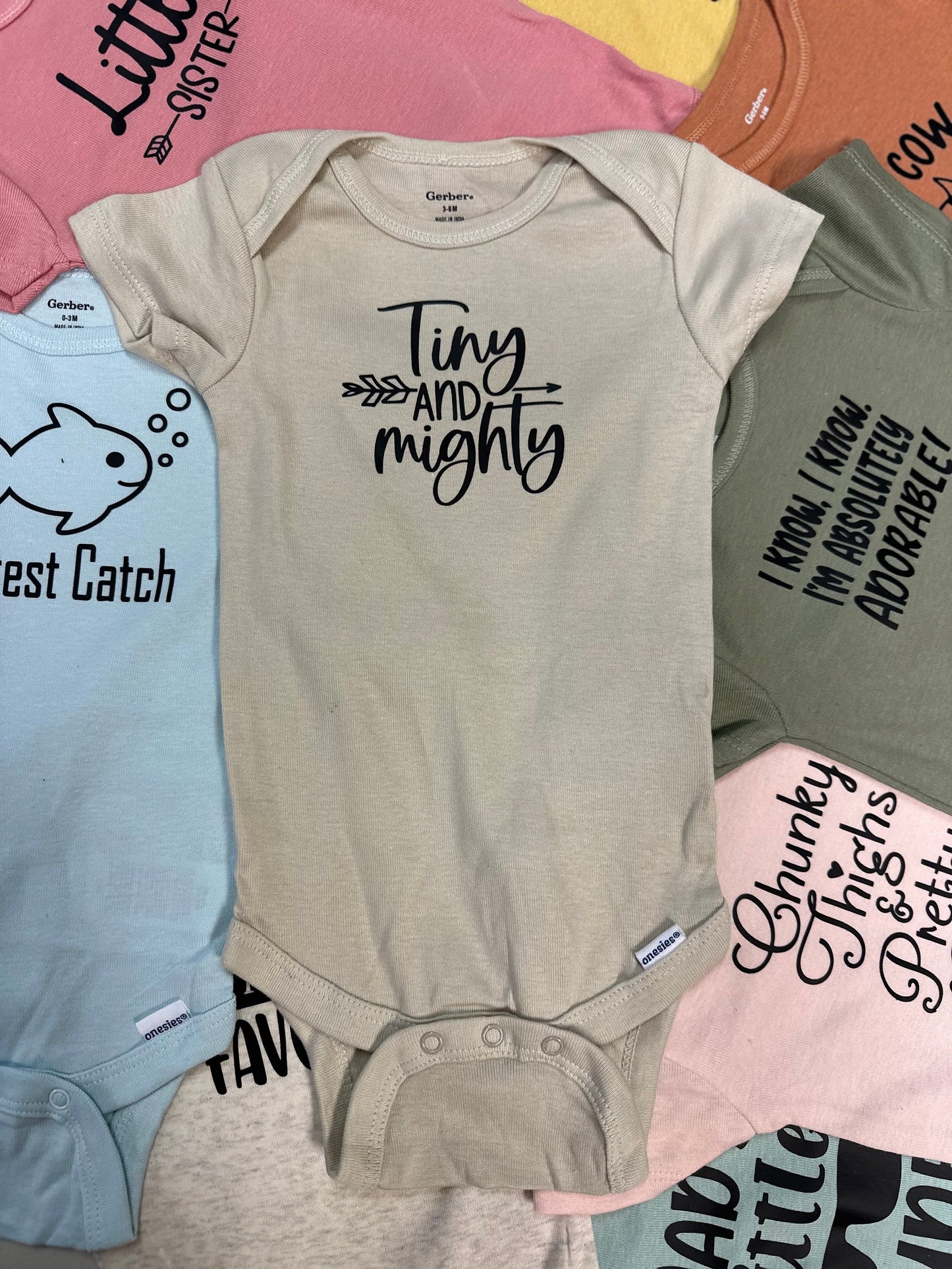 Tiny and Mighty Onesie