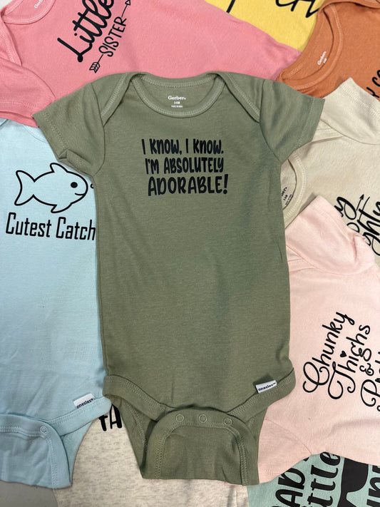 I know, I know Onesie
