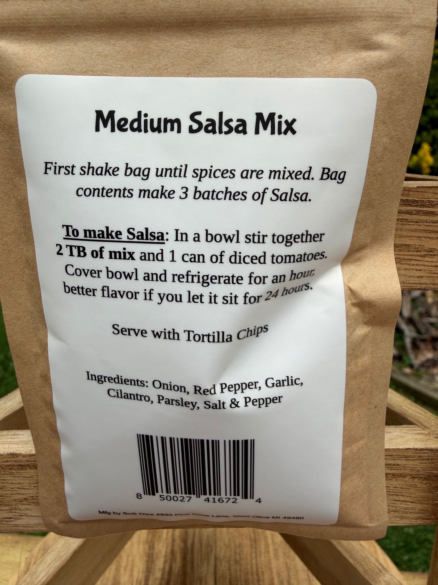 Medium Salsa Mix