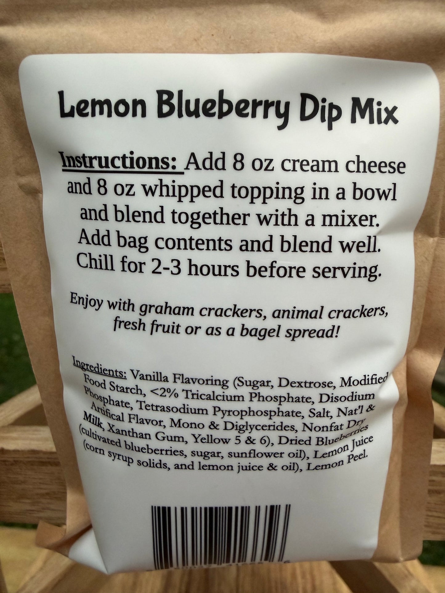 Lemon Blueberry Dip