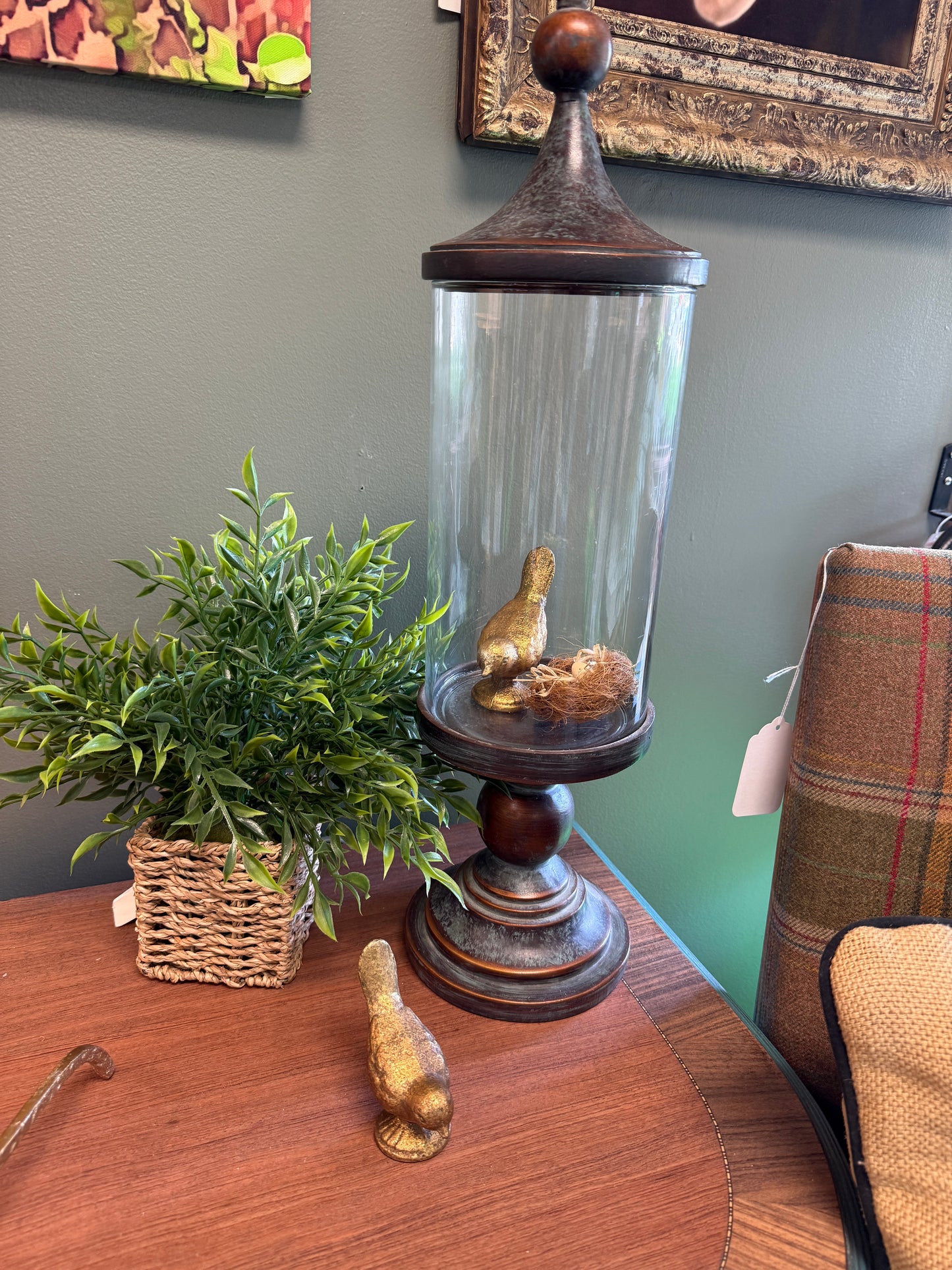 Cast Metal Bird - Gold