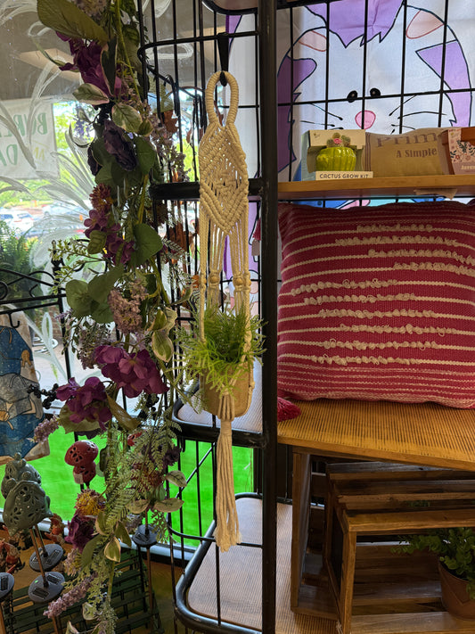Macrame Hanging Plant Holder