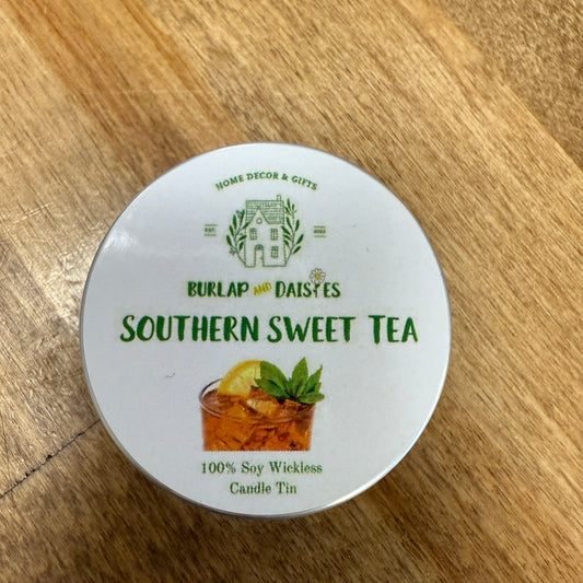 Southern Sweet Tea Wickless Tin