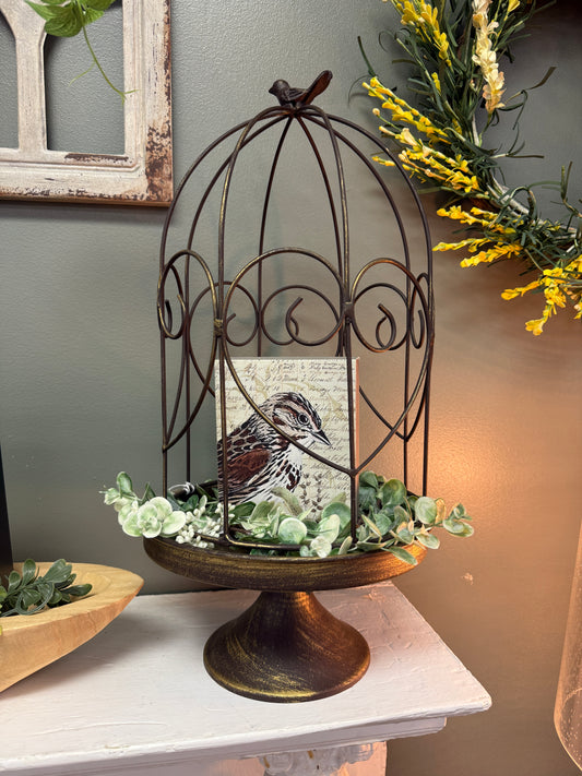 Rustic Birdcage