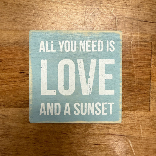 All You Need is Love and a Sunset Magnet
